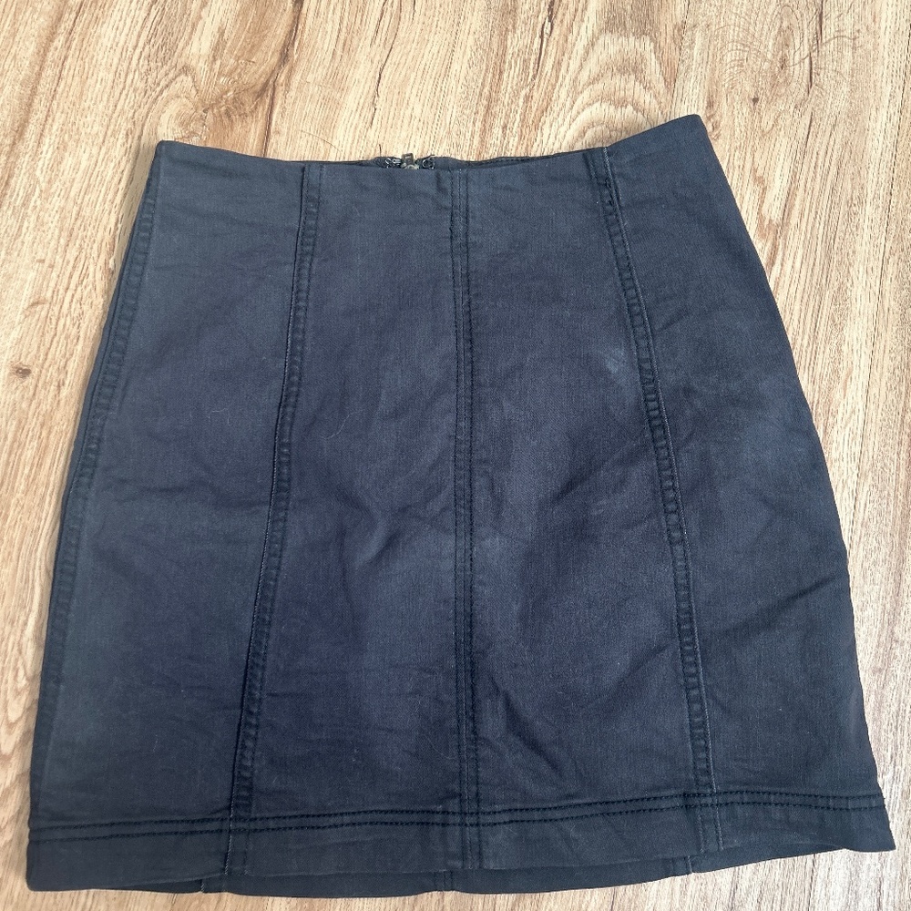 Free people black pencil skirt